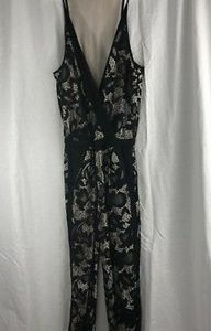 Lace overlay DVF jumpsuit SALE